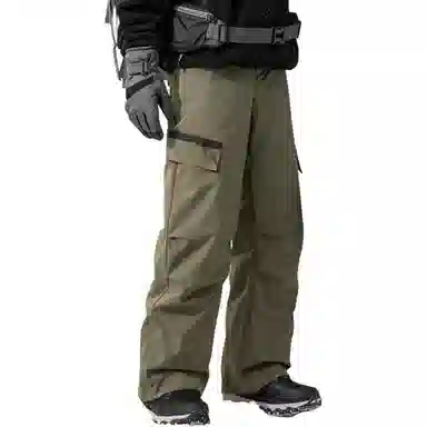 RAP PANDA Ski Pants White