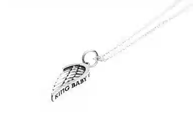 KING BABY Mini Wing Pendant Necklace