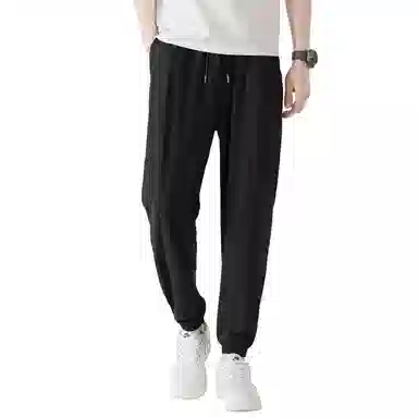 老爷车 高弹轻薄冰丝运动束脚休闲裤 男款