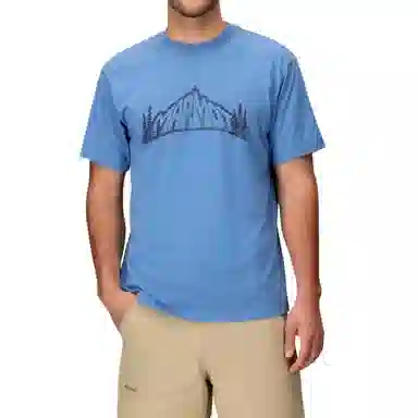 Marmot Peaks and Trees T