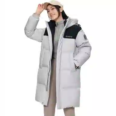 波司登 宽松连帽街头长袖羽绒服 女款