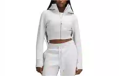 lululemon Scuba Full-Zip Cropped Hoodie