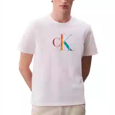 CALVIN KLEIN Pride Jeans logoT