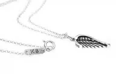 KING BABY Mini Wing Pendant Necklace