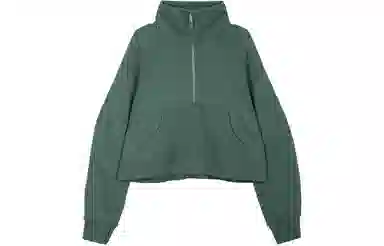 lululemon Scuba Oversized Funnel Neck Half Zip