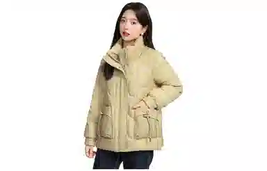 鸭鸭 新款短款立领时尚休闲保暖羽绒服 女款