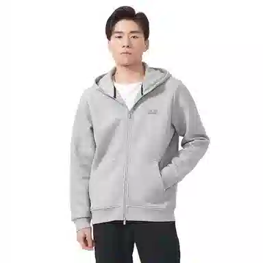 李生制造 外套开衫百搭舒适连帽拉链长袖卫衣 男款