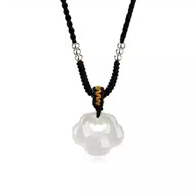 【S925纯银|如意祥云】 七七银饰  新中式 本命年转运 福气满满 平安吉祥招财纳福 百搭轻奢氛围感 日常通勤 好运 玉髓 项链 男女同款情侣款