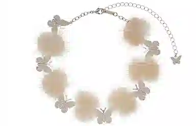 STUGAZIFurry Butterfly Choker