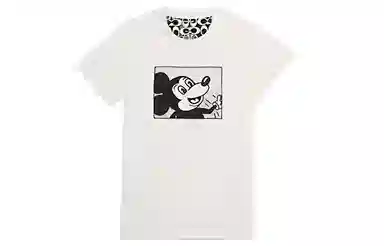 Coach SS22 Mickey Crewneck Tee White