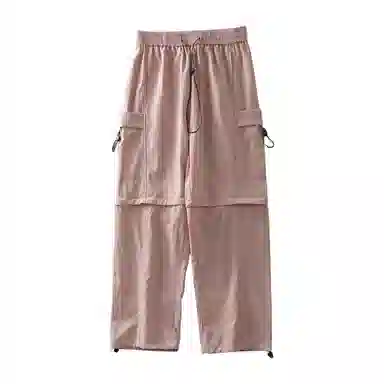 杜克恩 微弹纯色宽松工装裤 男款