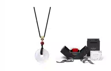 饰伴 国潮平安扣 气质国风一对 玛瑙 项链 生日礼,物  男女同款情侣款