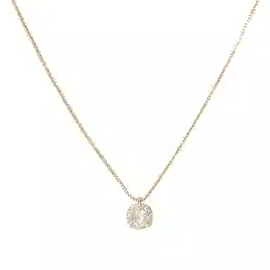 韵系 方形小众高级感时尚 铜 项链 女款