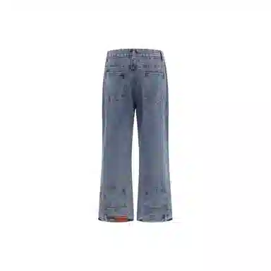 花蔓色 合身适中中腰微辣牛仔裤 女款