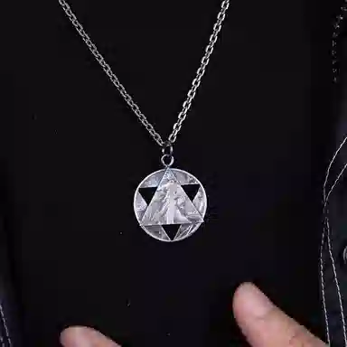 Yamagata Little Flying Man Necklace S925 Silver