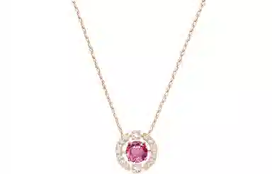 Swarovski Sparkling DC Necklace Red