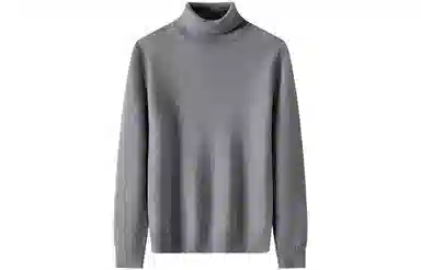 恒源祥 厚款保暖高领套头纯色毛衣 女款