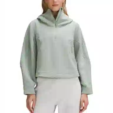 lululemon Looped Terry Fleece Half-Zip Hoodie