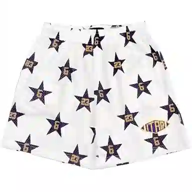 美式高街复古潮流舒适透气百搭篮球训练五分裤运动短裤 男女同款