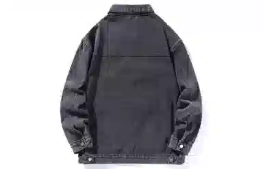 王者荣耀 美式复古水洗做旧翻领宽松舒适高街休闲百搭时尚牛仔外套 男女同款