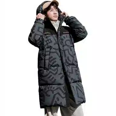 波司登 宽松连帽街头长袖羽绒服 女款