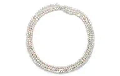 Tiffany & Co. Pearl Wrap Necklace