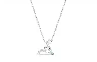 Swarovski Aries Necklace Silver
