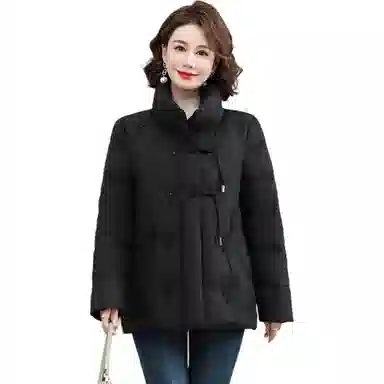 鸭鸭 新款优雅休闲纯色羽绒服 女款