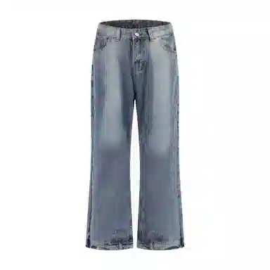 花蔓色 合身适中中腰微辣牛仔裤 女款