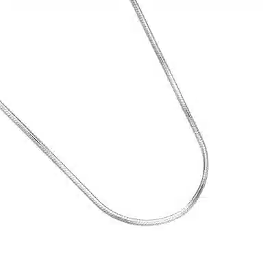 IDEAGEMER Snake Bone Chain Necklace