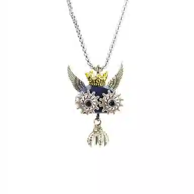 木小魔 鹰 稳定木 项链 男女同款情侣款