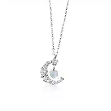 KADER Strawberry Moon Necklace S925 Silver