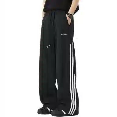 童先森 直筒裤条纹休闲裤 男款