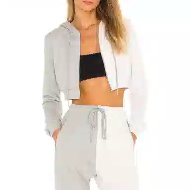 SUPERDOWN Cropped Hoodie