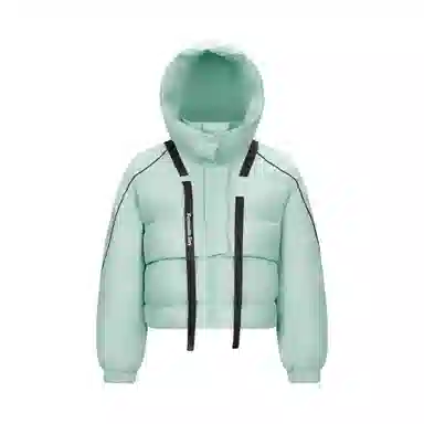 鸭鸭 时尚百搭韩版短款面包服羽绒服 女款