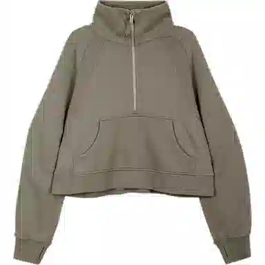 lululemon Scuba Oversized Funnel Neck Half Zip