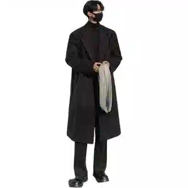 Hepburn Style Wool Coat