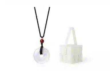 饰伴 国潮平安扣 气质国风一对 玛瑙 项链 生日礼,物  男女同款情侣款