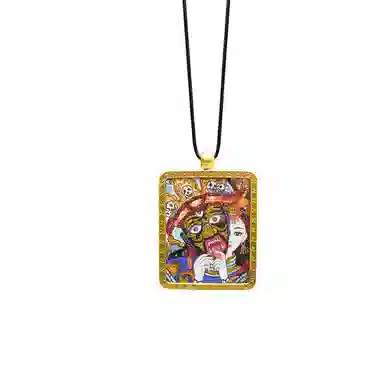 周帝王 扎基拉姆 合金 项链 男女同款情侣款