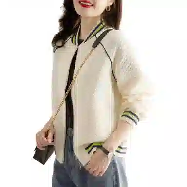 【dme】 插肩拉链棒球服 女款