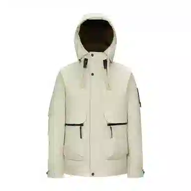 鸭鸭 时尚休闲工装百搭短款羽绒服 男女同款