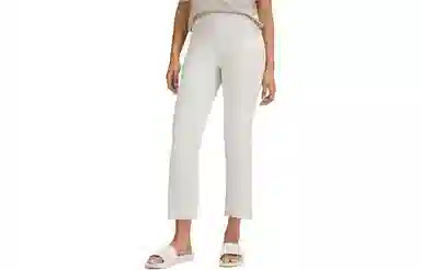 lululemon Ribbed Softstreme Zip-Leg High-Rise Cropped Pants 25"