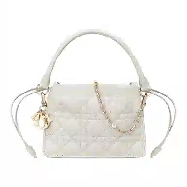 Dior Lady Dior Mini White