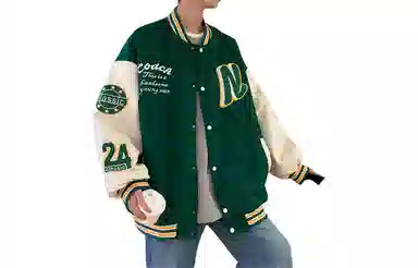 FA2LO Varsity Jacket Black