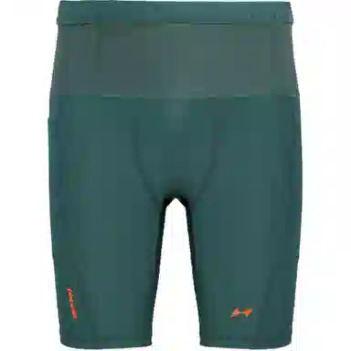 海尔斯 紧身五分裤春夏条纹马拉松跑步田径体考训练压缩裤运动短裤 男女同款