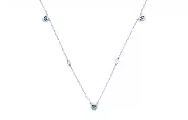 GUCCI Classic Double G Necklace Silver