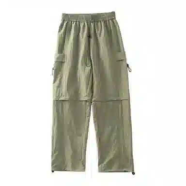 杜克恩 微弹纯色宽松工装裤 男款