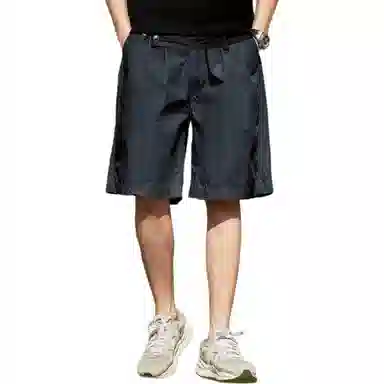 格蓝鹿 美式中腰宽松五分休闲短裤 男款