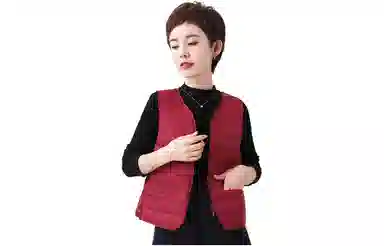 鸭鸭 经典抗寒轻薄保暖内搭外穿无领马甲 女款