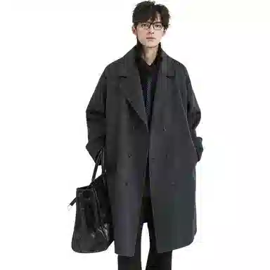 EARL JOEL Double-Breasted Coat